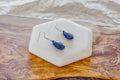 LAPIS LAZULI FACETED EARRINGS image 0