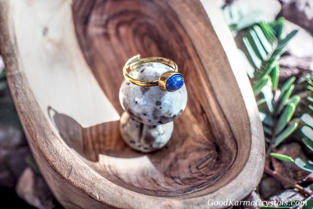 Lapis Azuli Oval Ring image 0