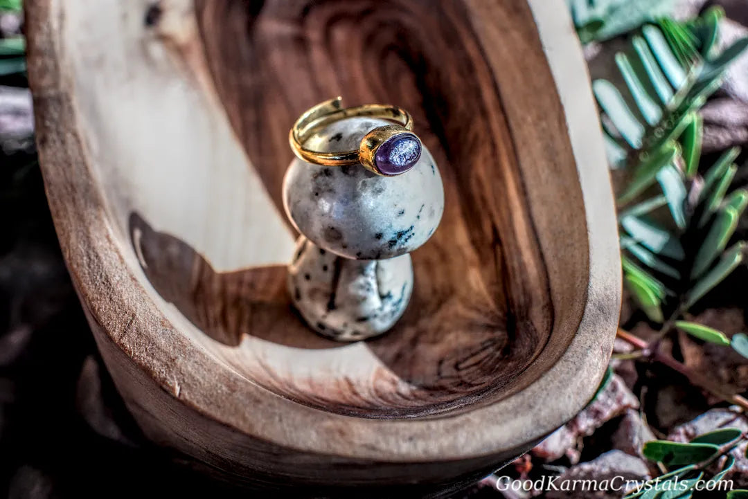 Labradorite Oval Ring image 0