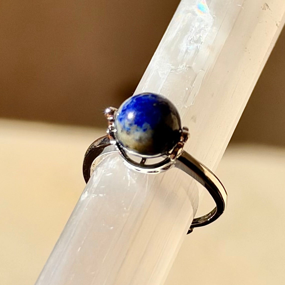 Sodalite - Silver Ring