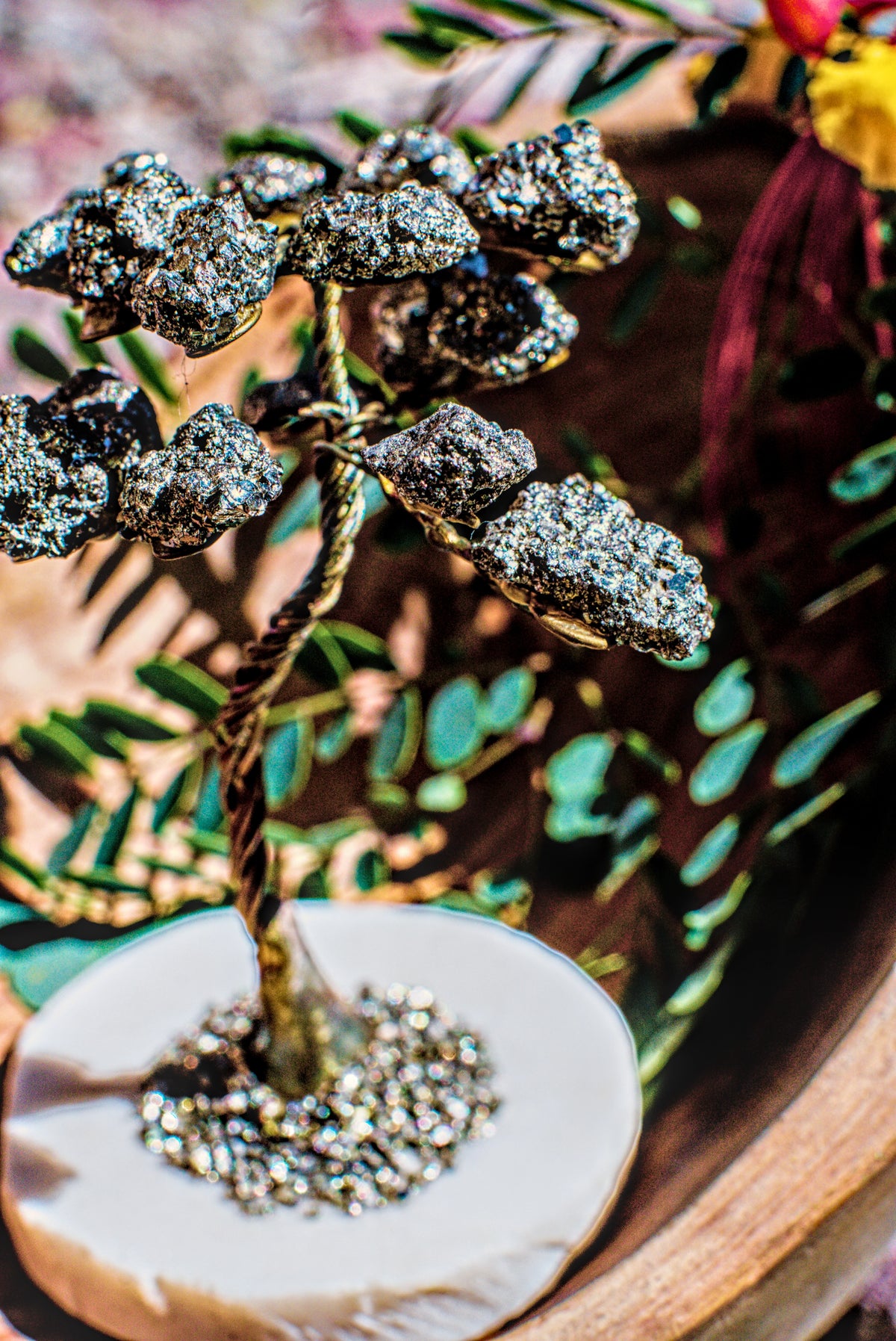Pyrite Little Crystal Trees