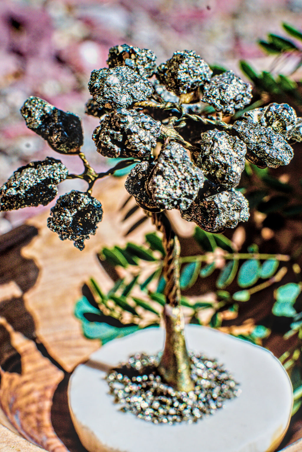 Pyrite Little Crystal Trees
