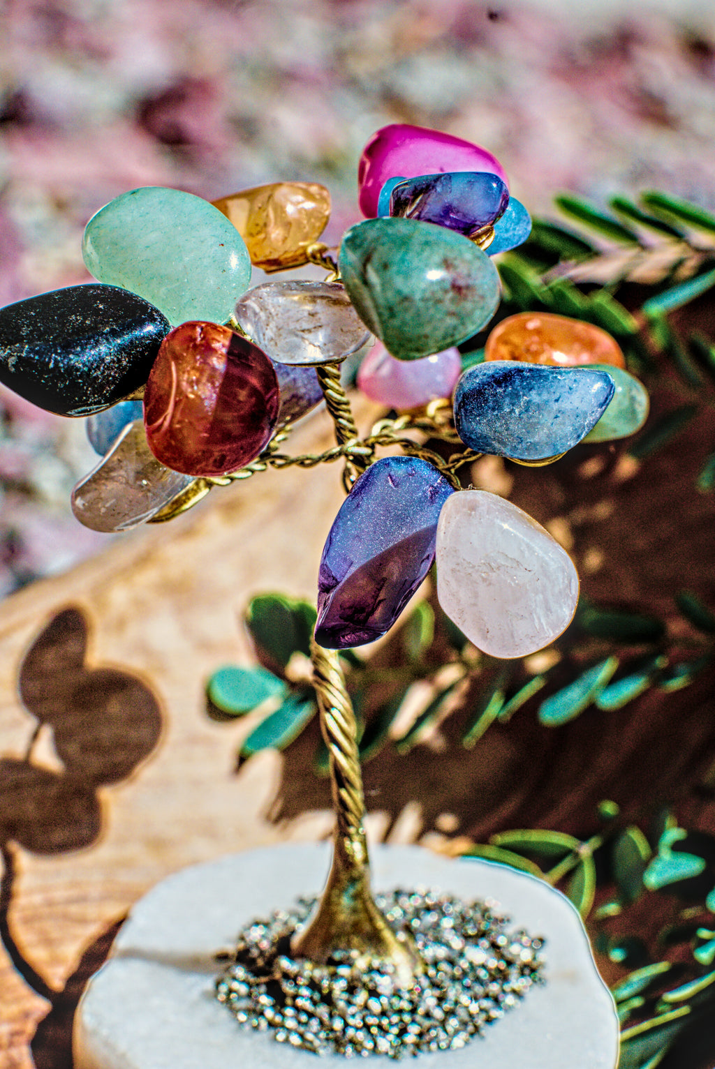 Chakra Little Crystal Trees