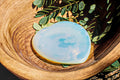 Opalite - Heart Worry Stone
