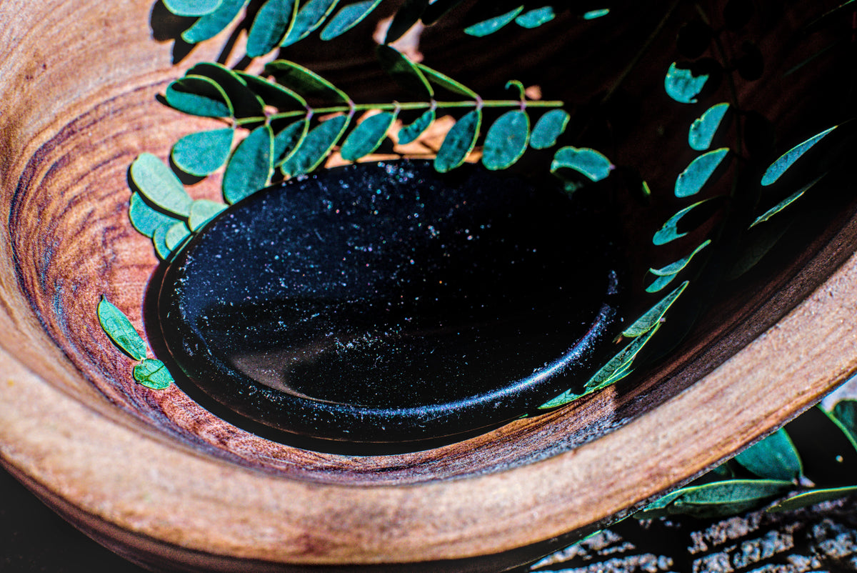 Black Obsidian - Polished Worry Stone