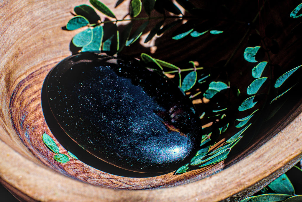 Black Obsidian - Worry Stone