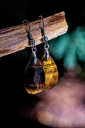 Tiger's Eye - Faceted Earrings