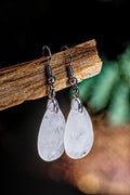Clear Quartz -Faceted Earrings