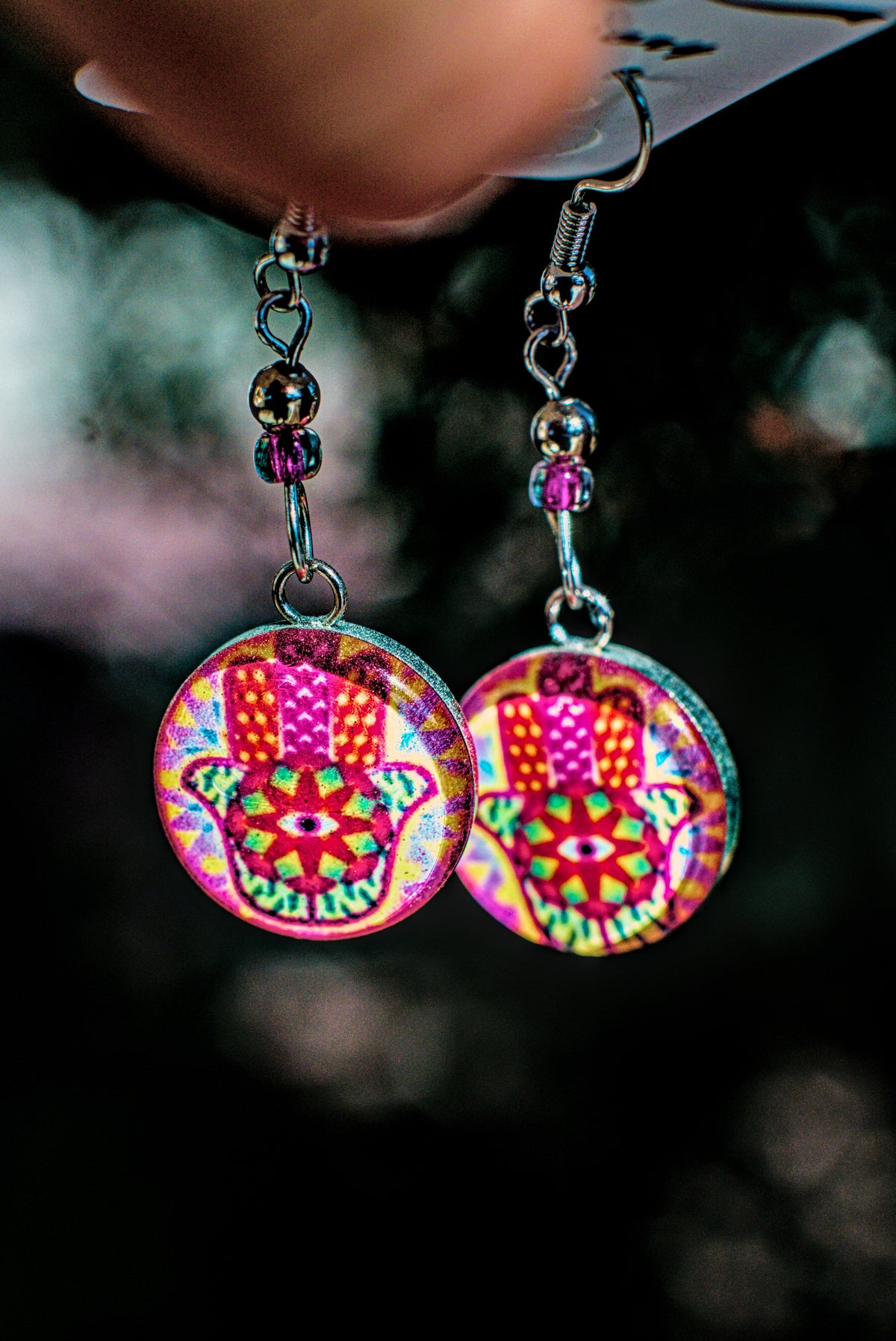 Hamsa Hand - Earrings