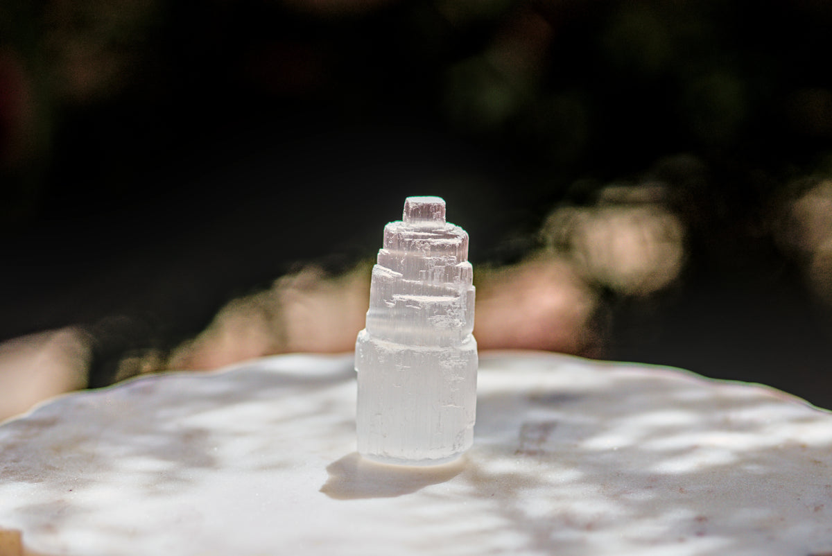 Selenite Tower 2 1/2"