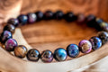8mm GALAXY TIGERS EYE BRACELET image 0