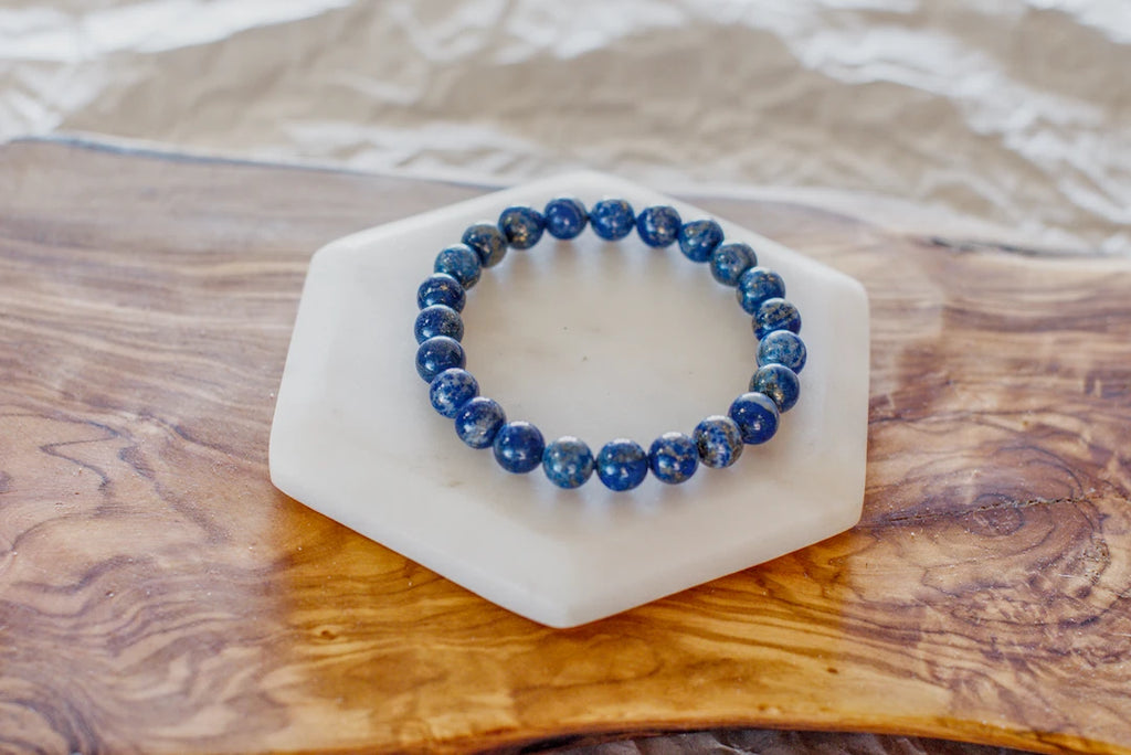 10mm LAPIS LAZULI BRACELET image 2