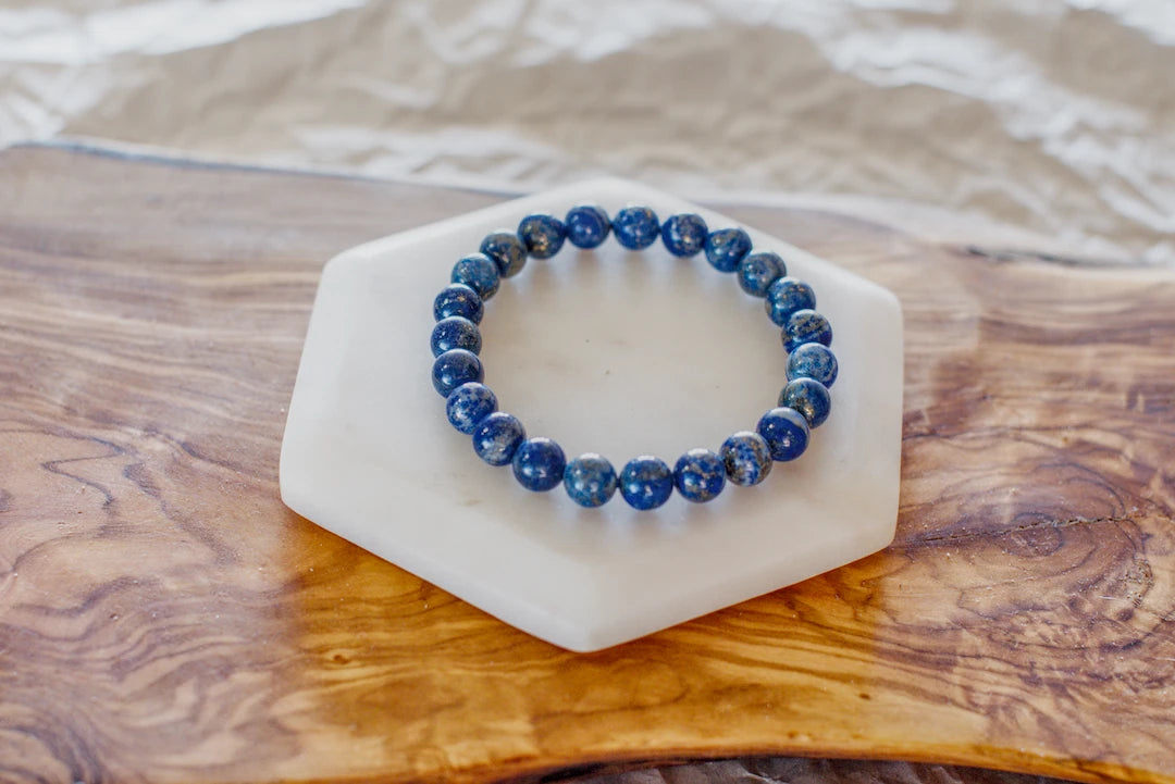 10mm LAPIS LAZULI BRACELET image 2