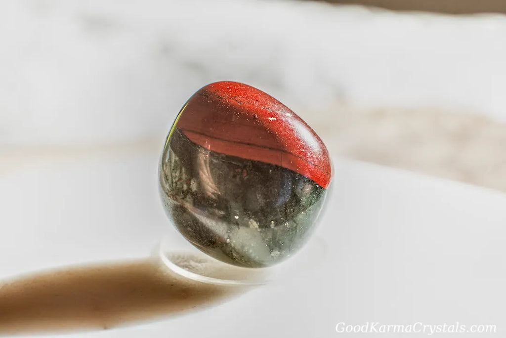 AFRICAN BLOOD STONE image 1