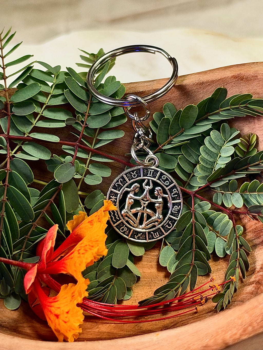 Gemini - Zodiac - Key Chain