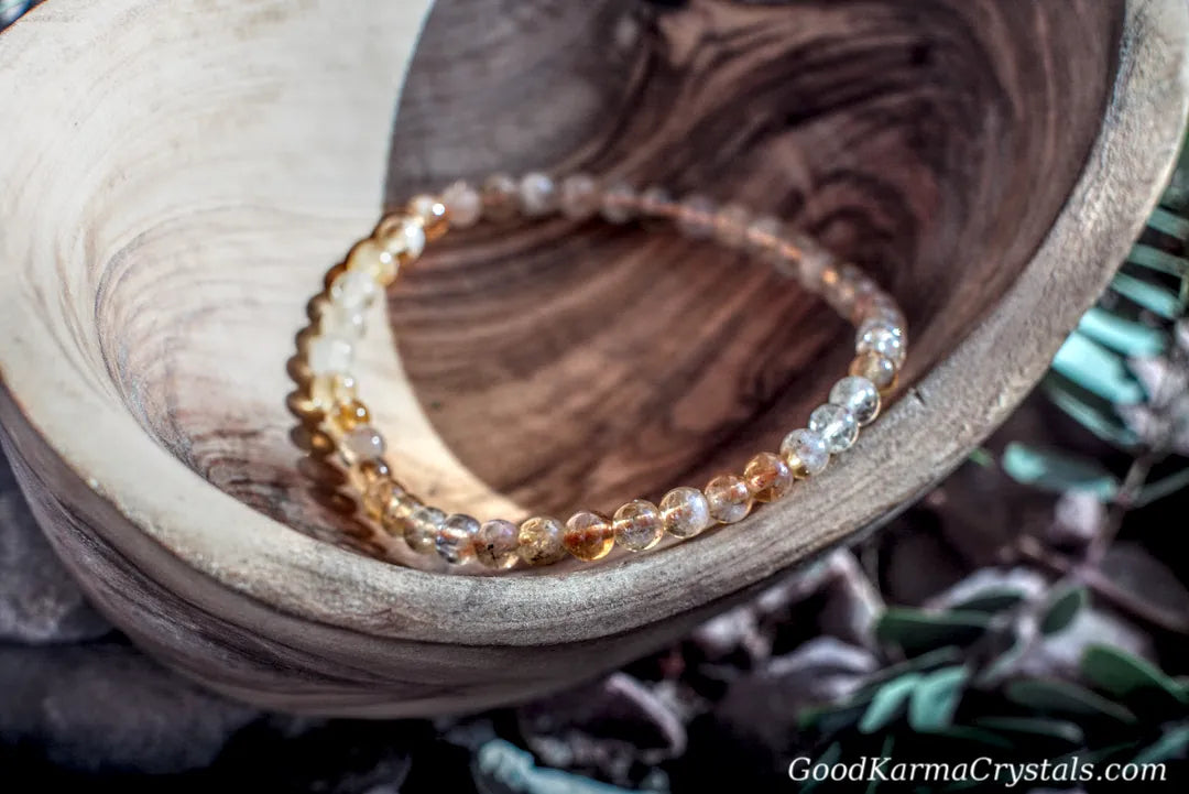 4MM CITRINE BRACELET image 0