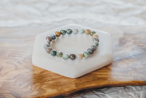 8mm FANCY JASPER BRACELET image 0