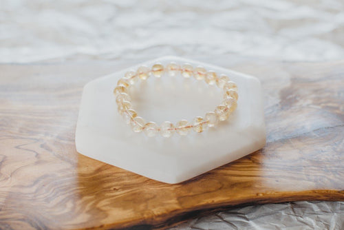 8mm CITRINE BRACELET image 0