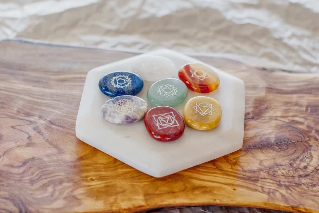CHAKRA ENGRAVED SET image 0