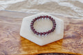 8mm GARNET BRACELET image 0