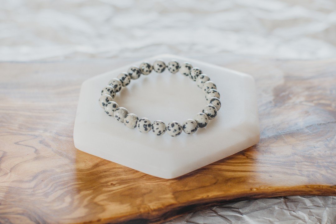 8mm DALMATIAN BRACELET image 0