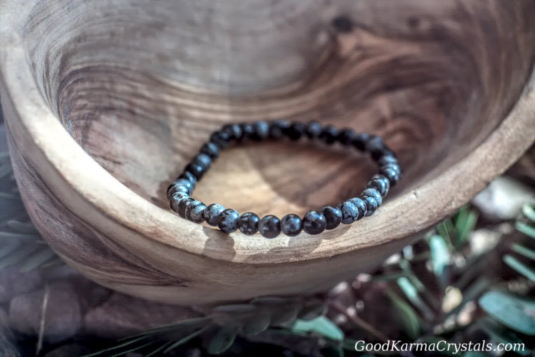 4MM LABRADORITE BRACELET image 0