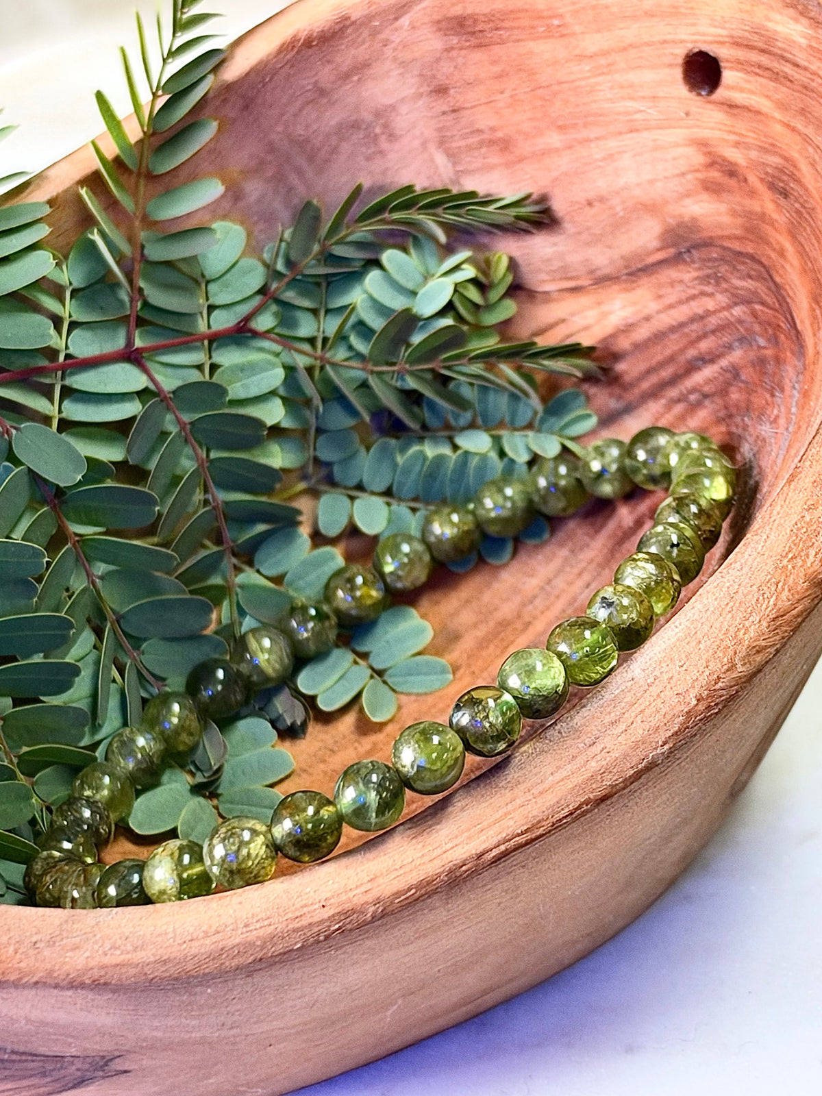 Peridot Bracelet 6mm