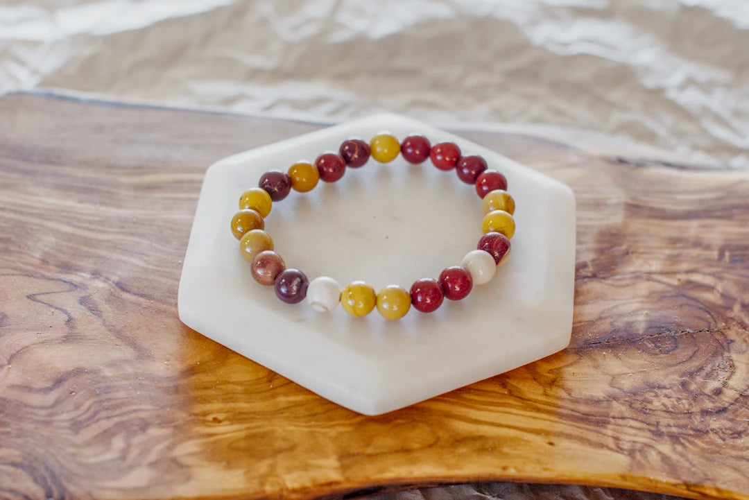 8mm MOOKAITE BRACELET image 0