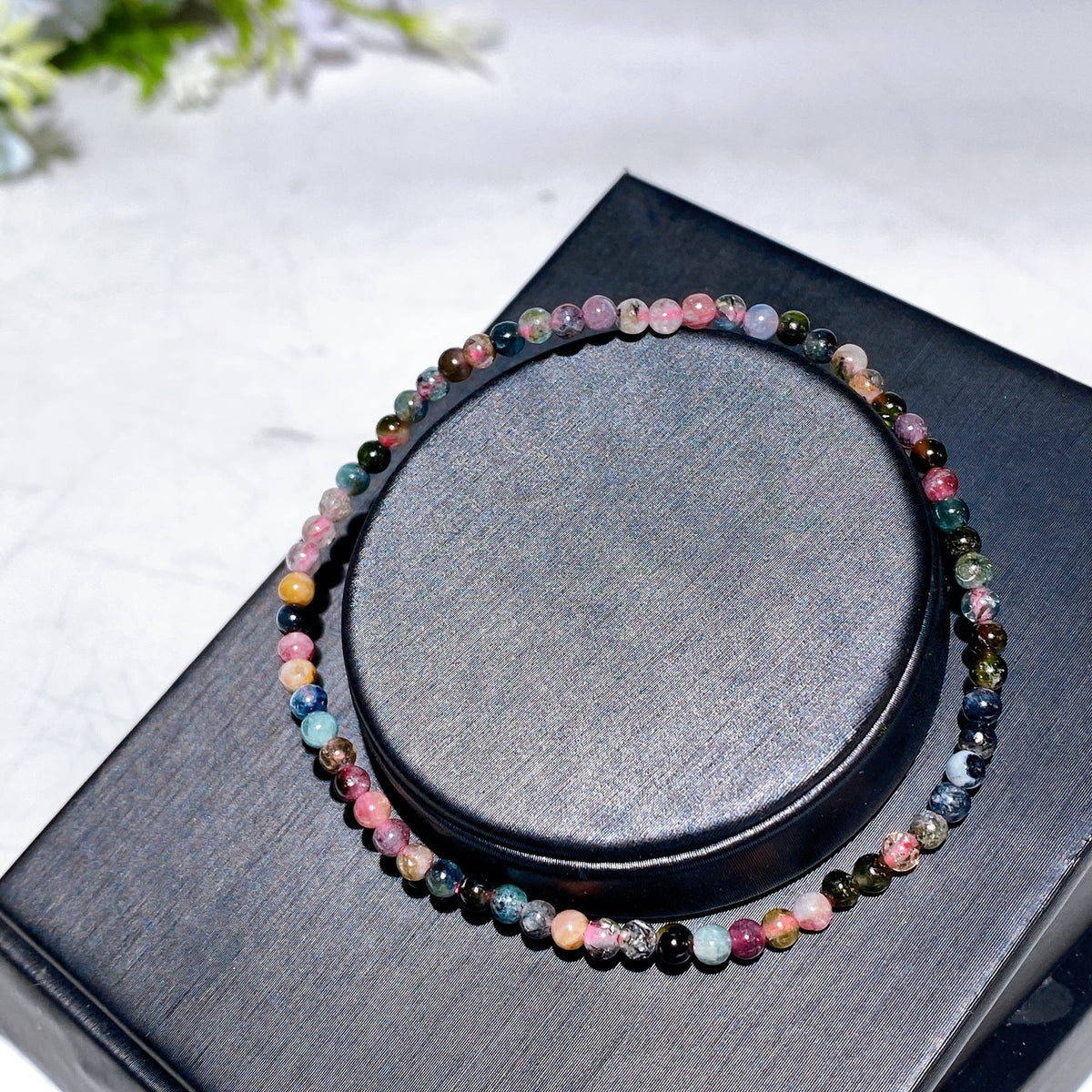 Colorful Tourmaline - 6mm Bracelet