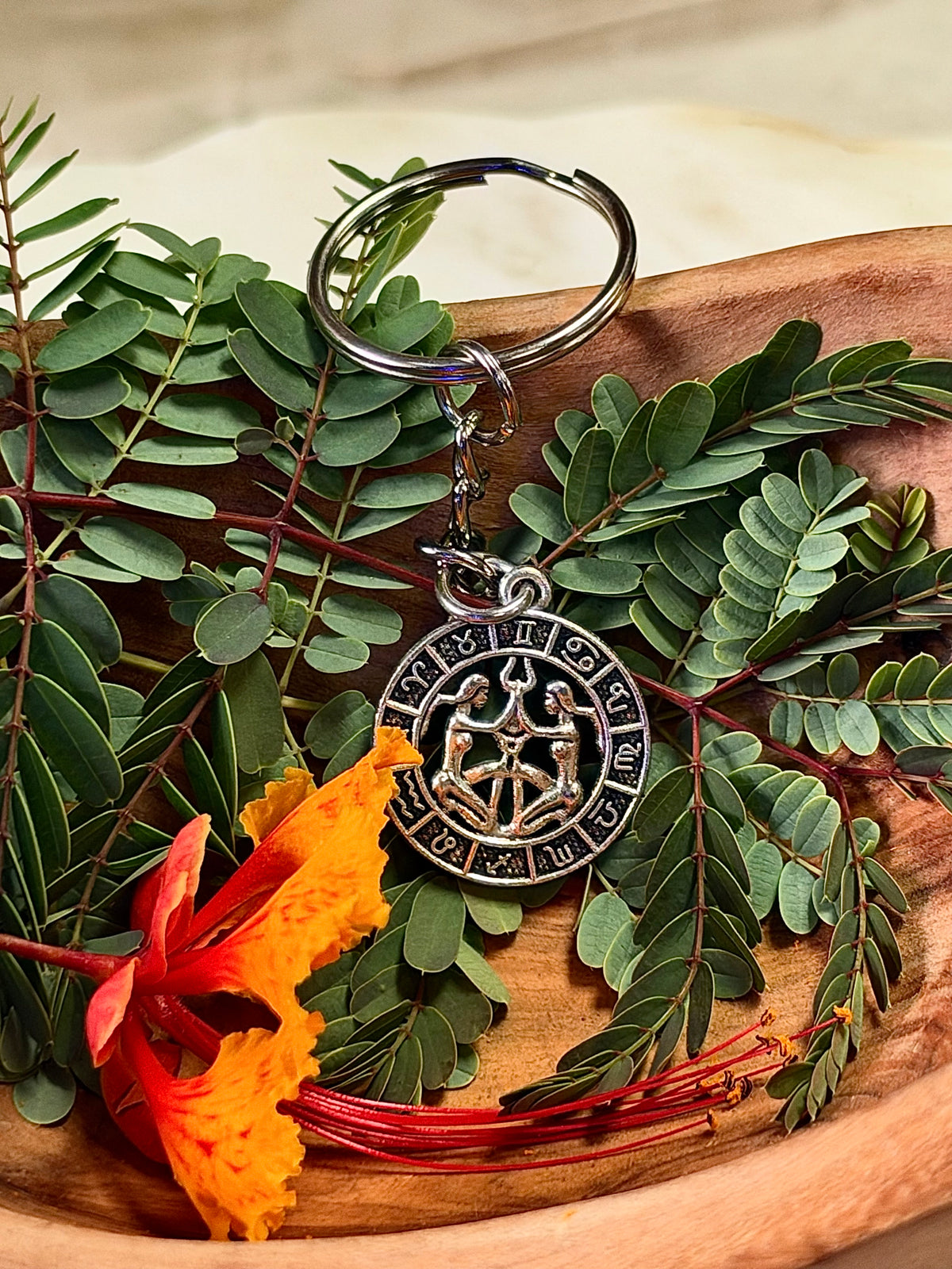 Gemini - Zodiac - Key Chain