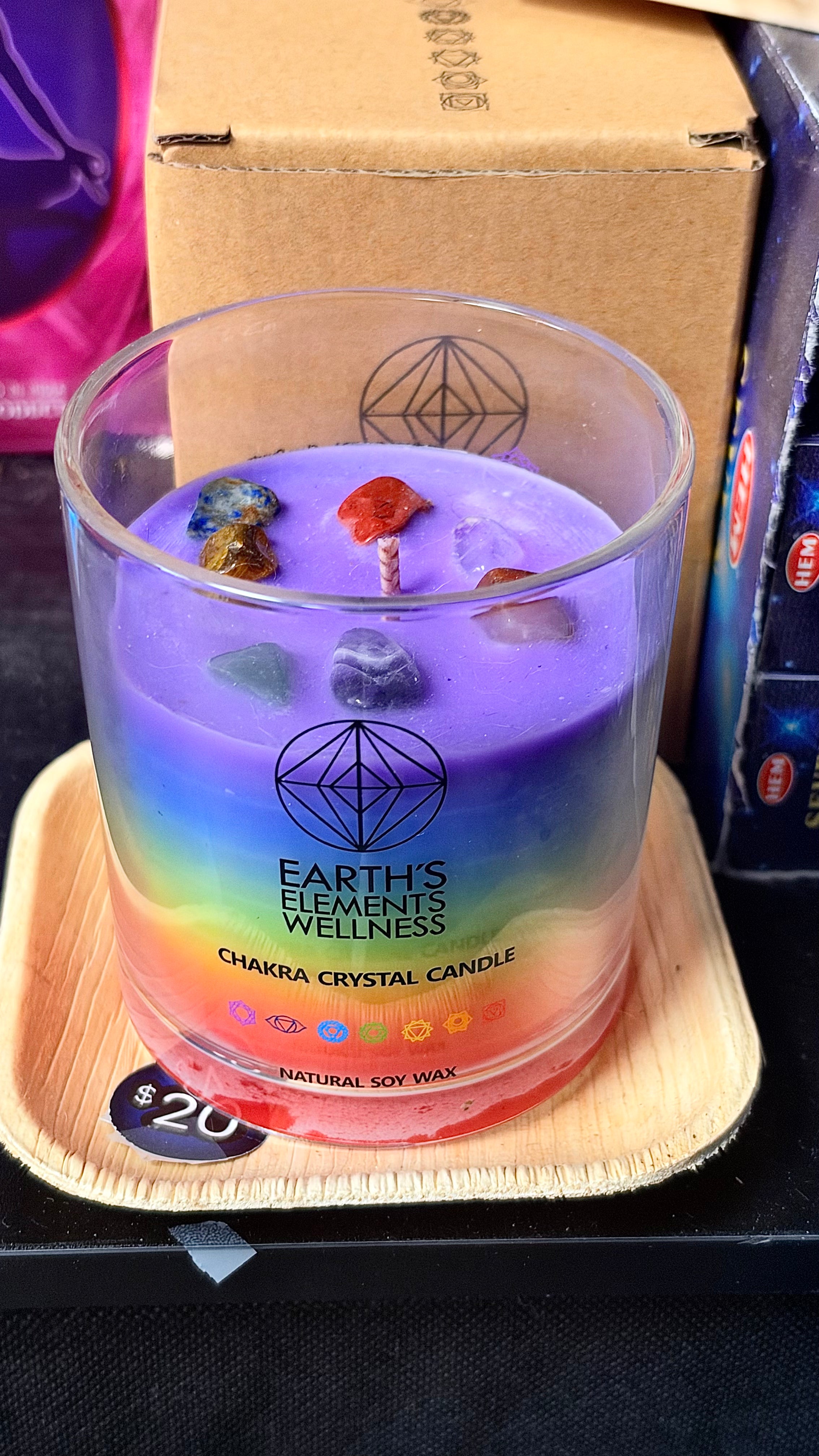 Chakra - Crystal - Candle