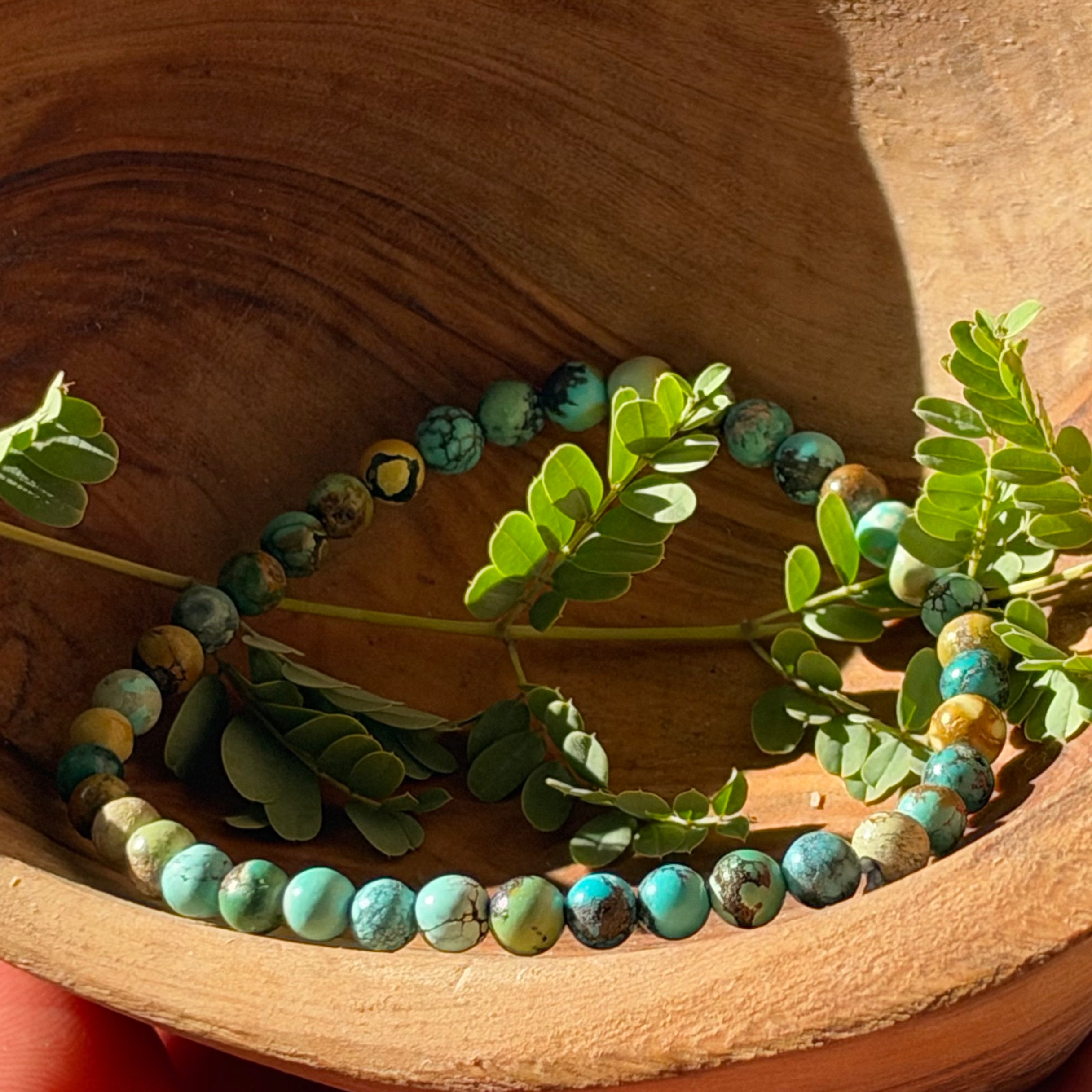 African Turquoise - 4mm Bracelet