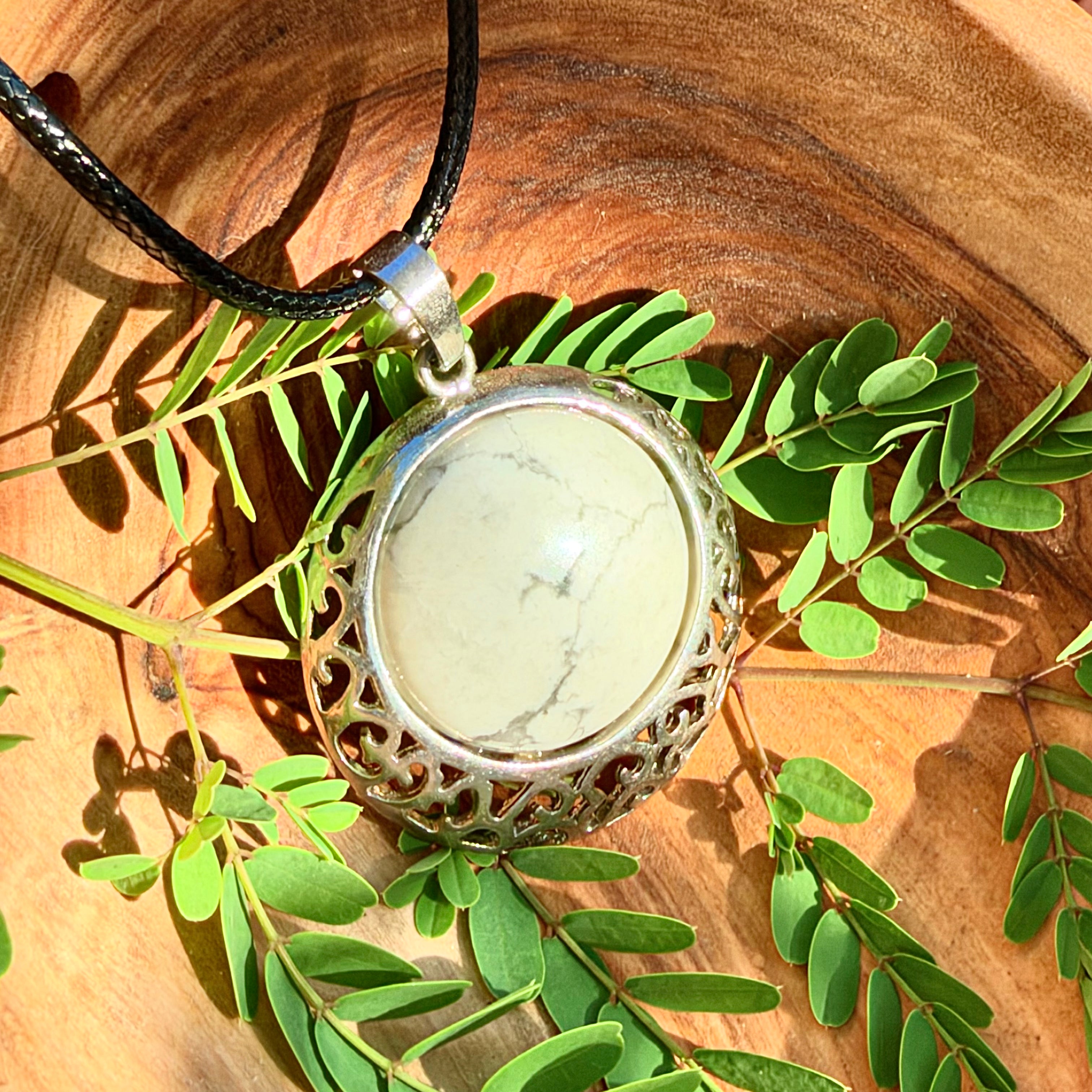 Howlite - Healing Pendant