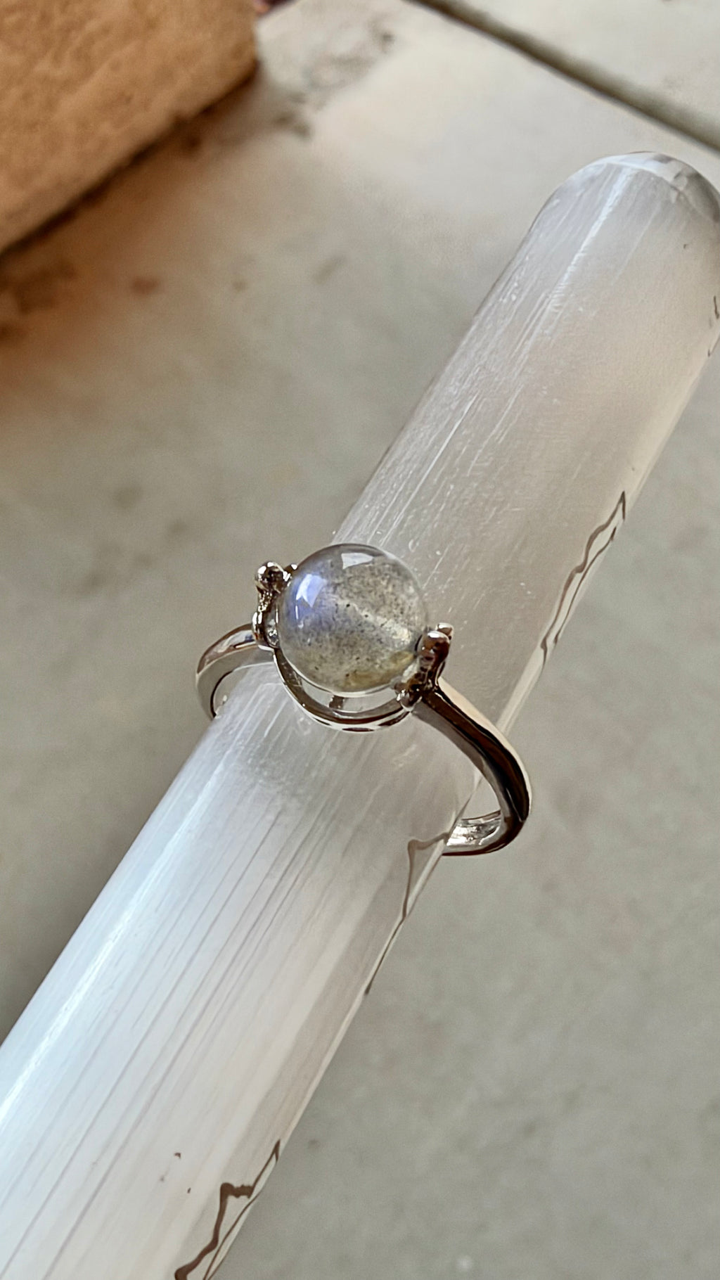 Moonstone - Silver Ring