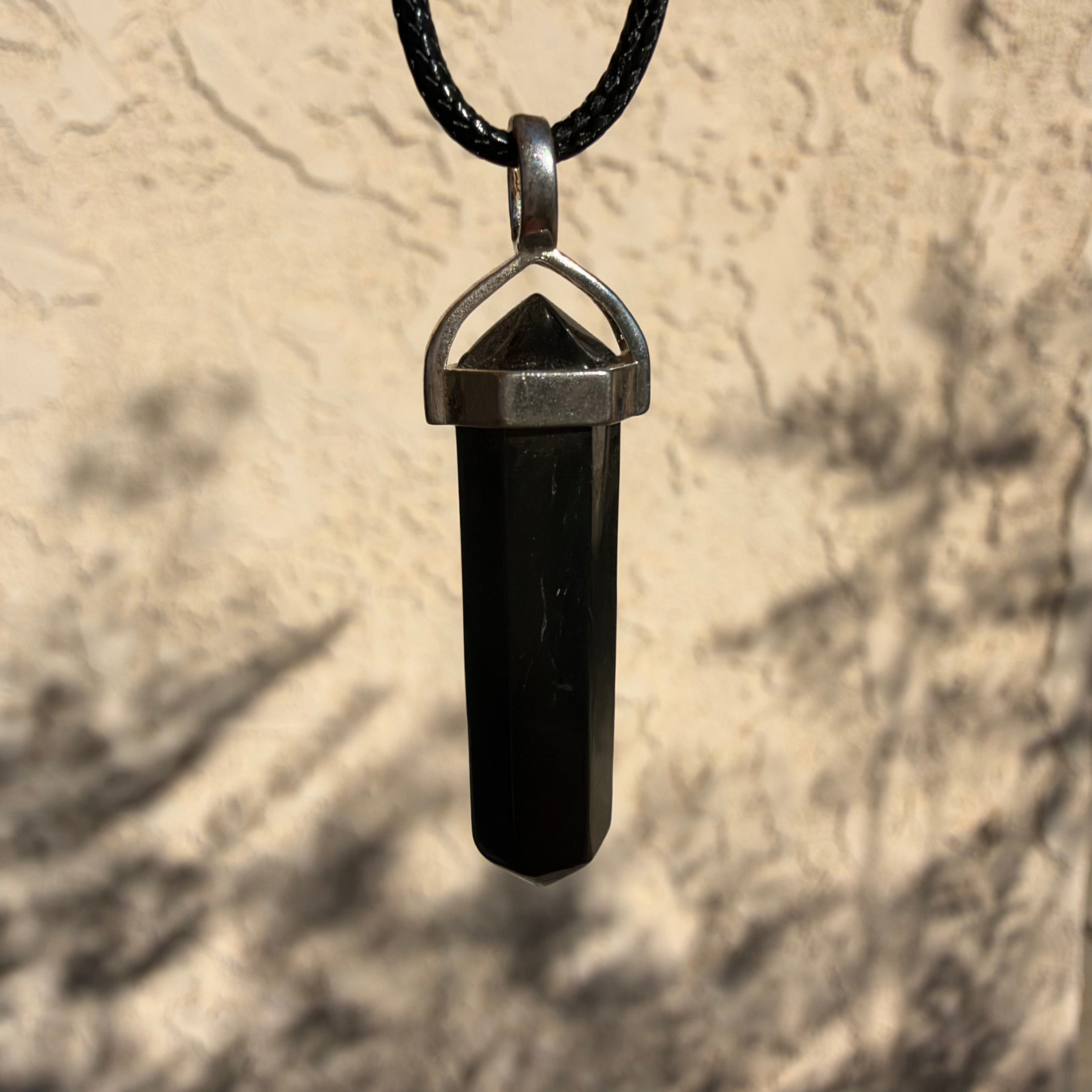 Shungite - Hex Pendant