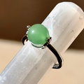 Green Aventurine - Silver Ring