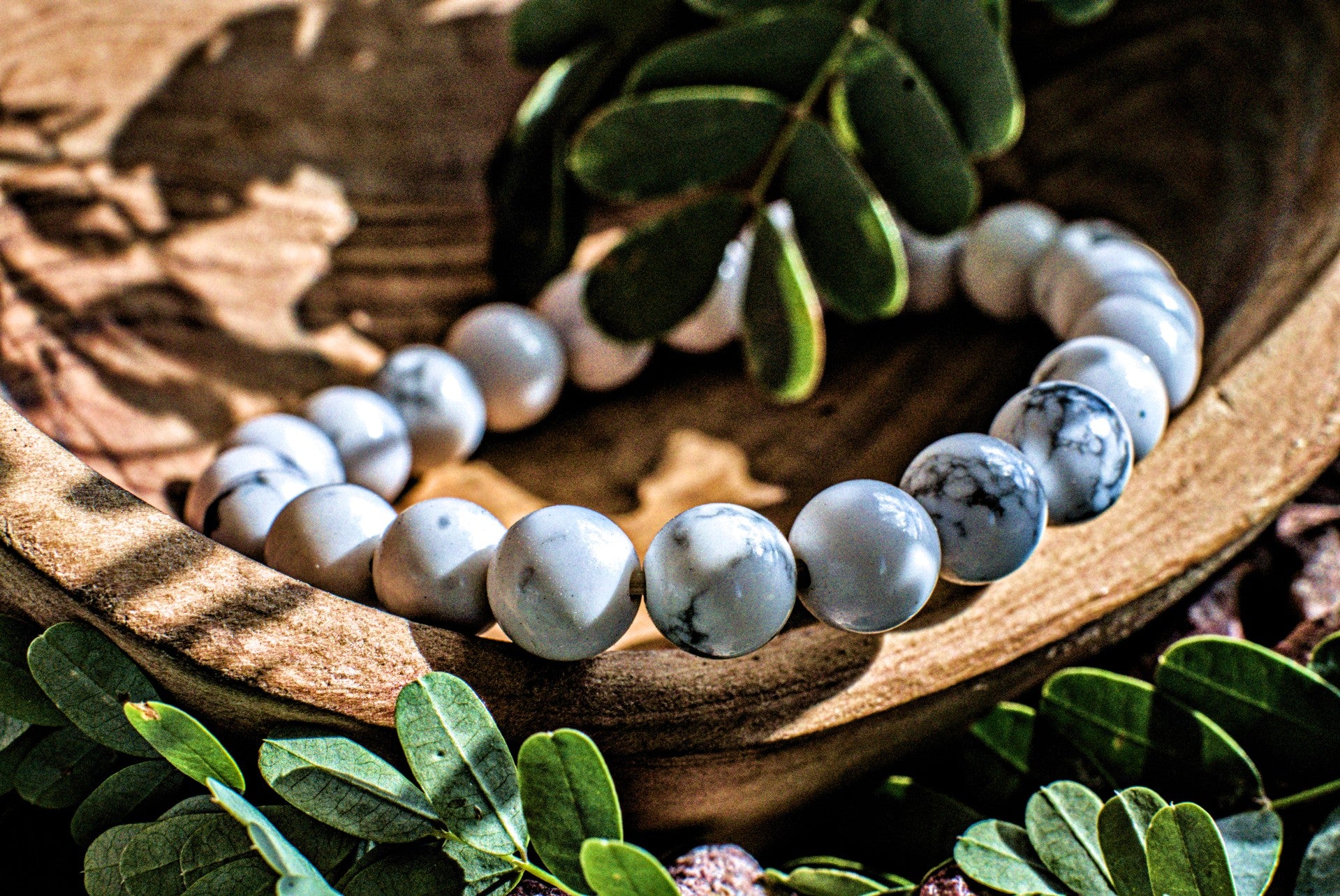 Howlite -8mm Bracelet