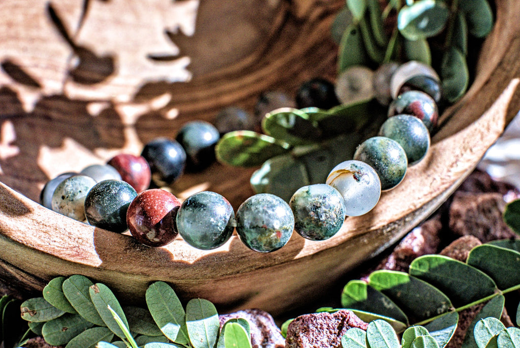 Bloodstone -8mm Bracelet