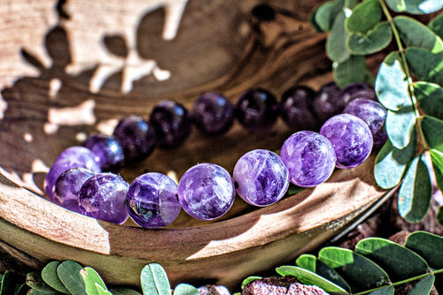 Amethyst -10mm Bracelet