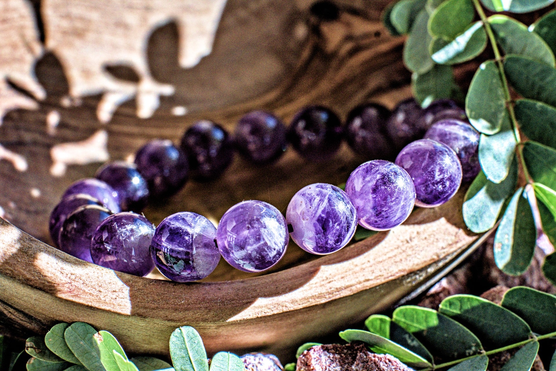 Amethyst -10mm Bracelet