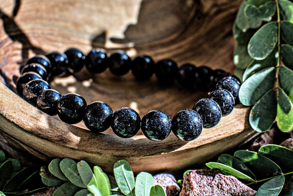 Blue Goldstone -8mm Bracelet