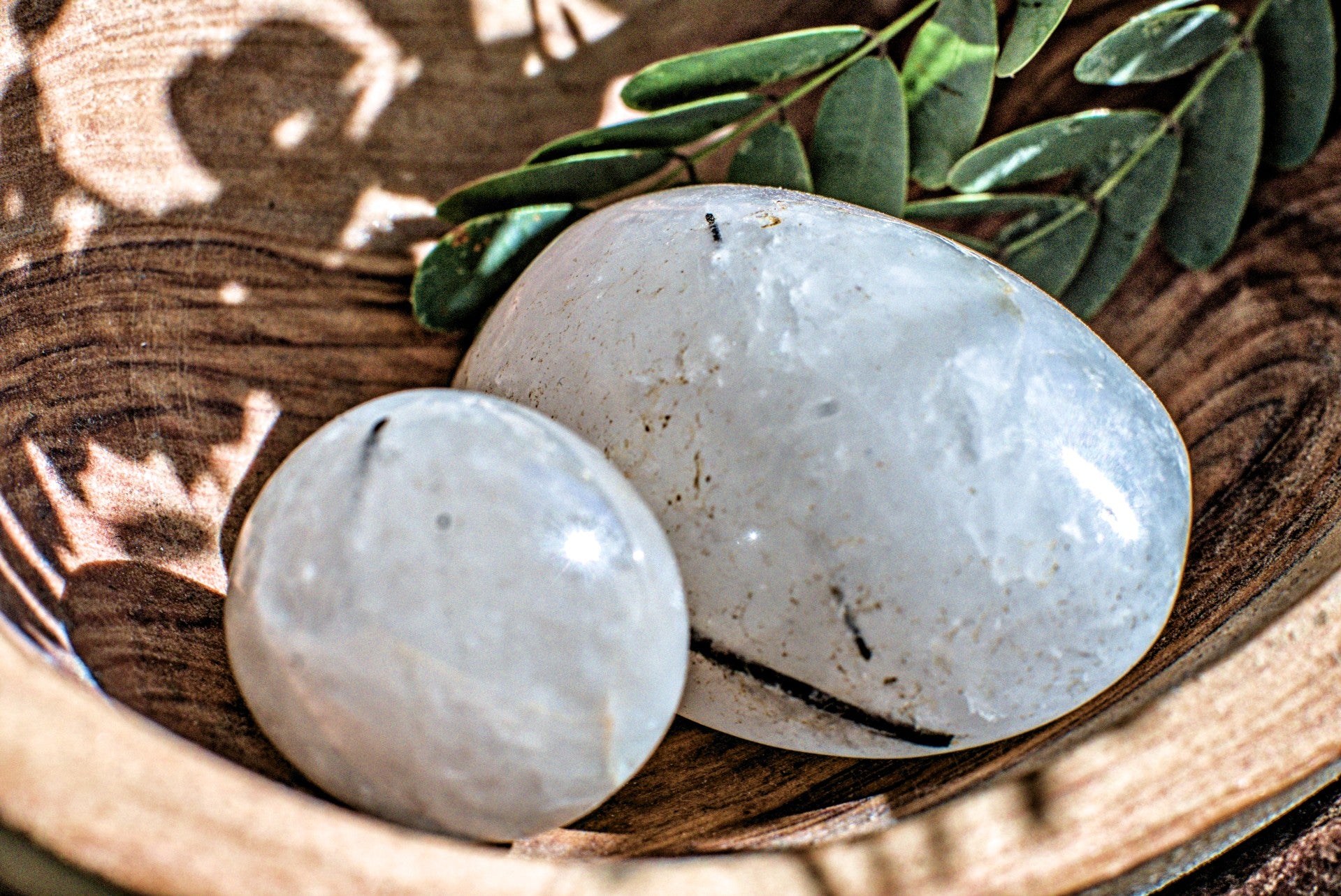Tourmalated Quartz -Small Polished Gemstone
