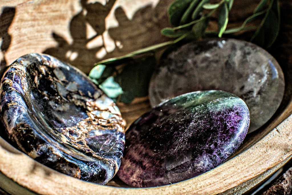 Flourite -Polished Worry Stone