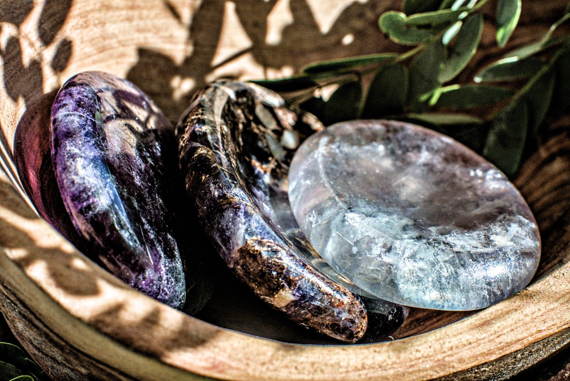 Flourite -Polished Worry Stone