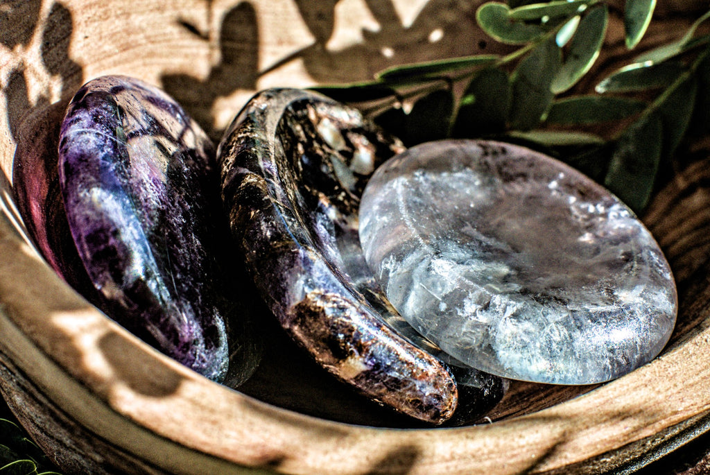 Flourite -Polished Worry Stone