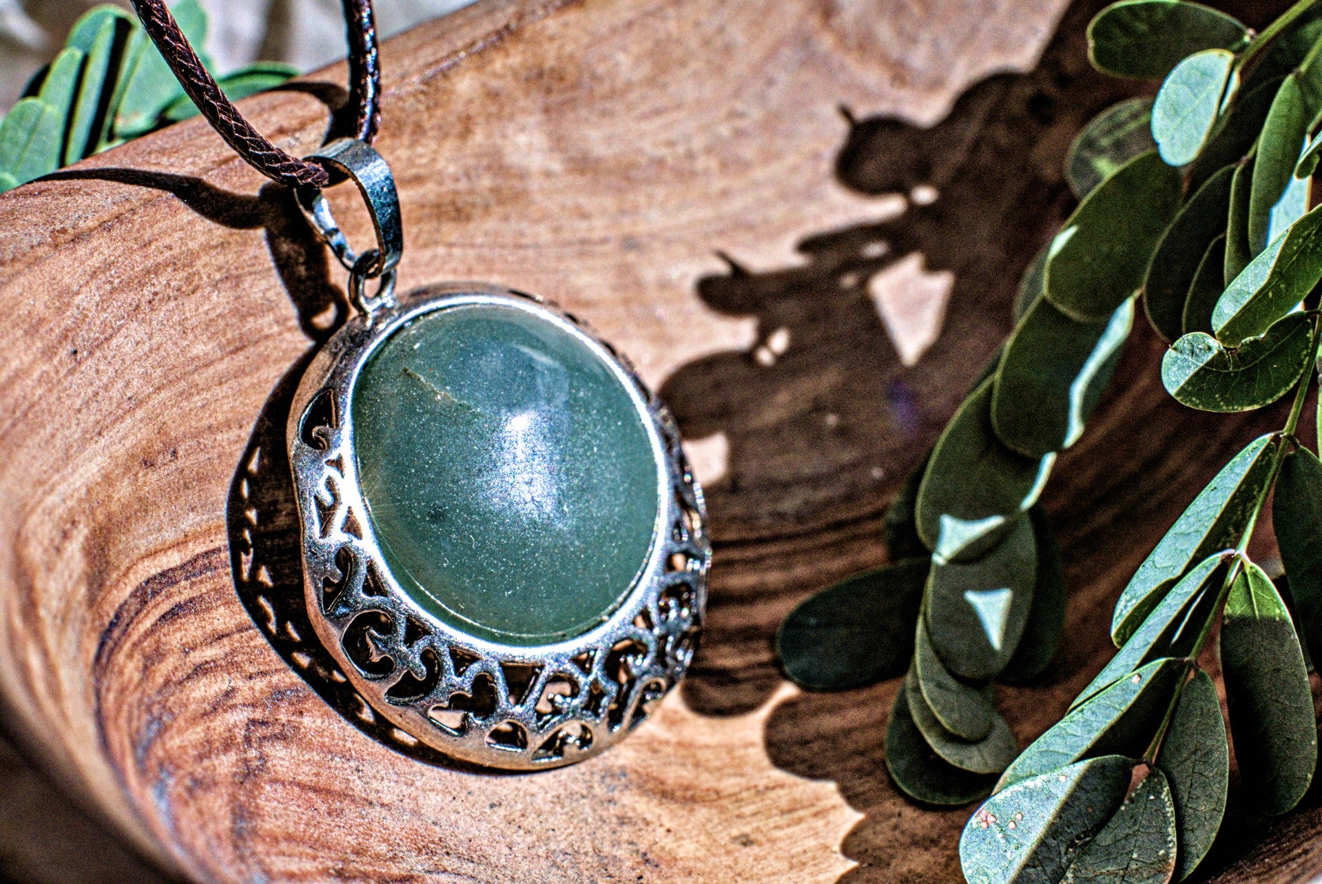 Jade -Round Pendant