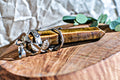 Tiger's Eye -Hexagonal Wrapped Pendant