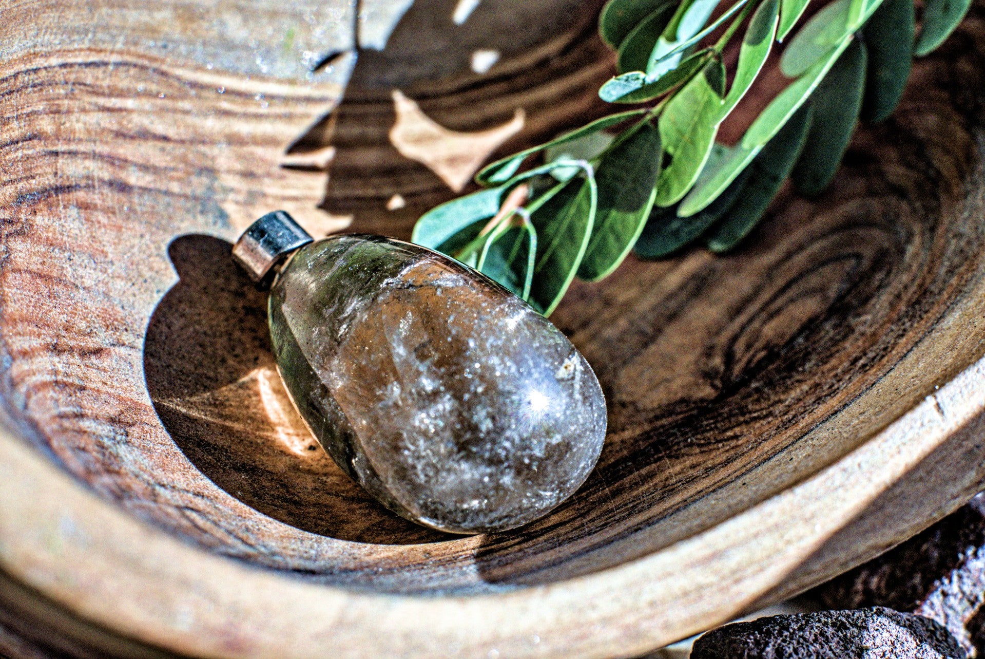 Smokey Quartz - Polished Gemstone Pendant