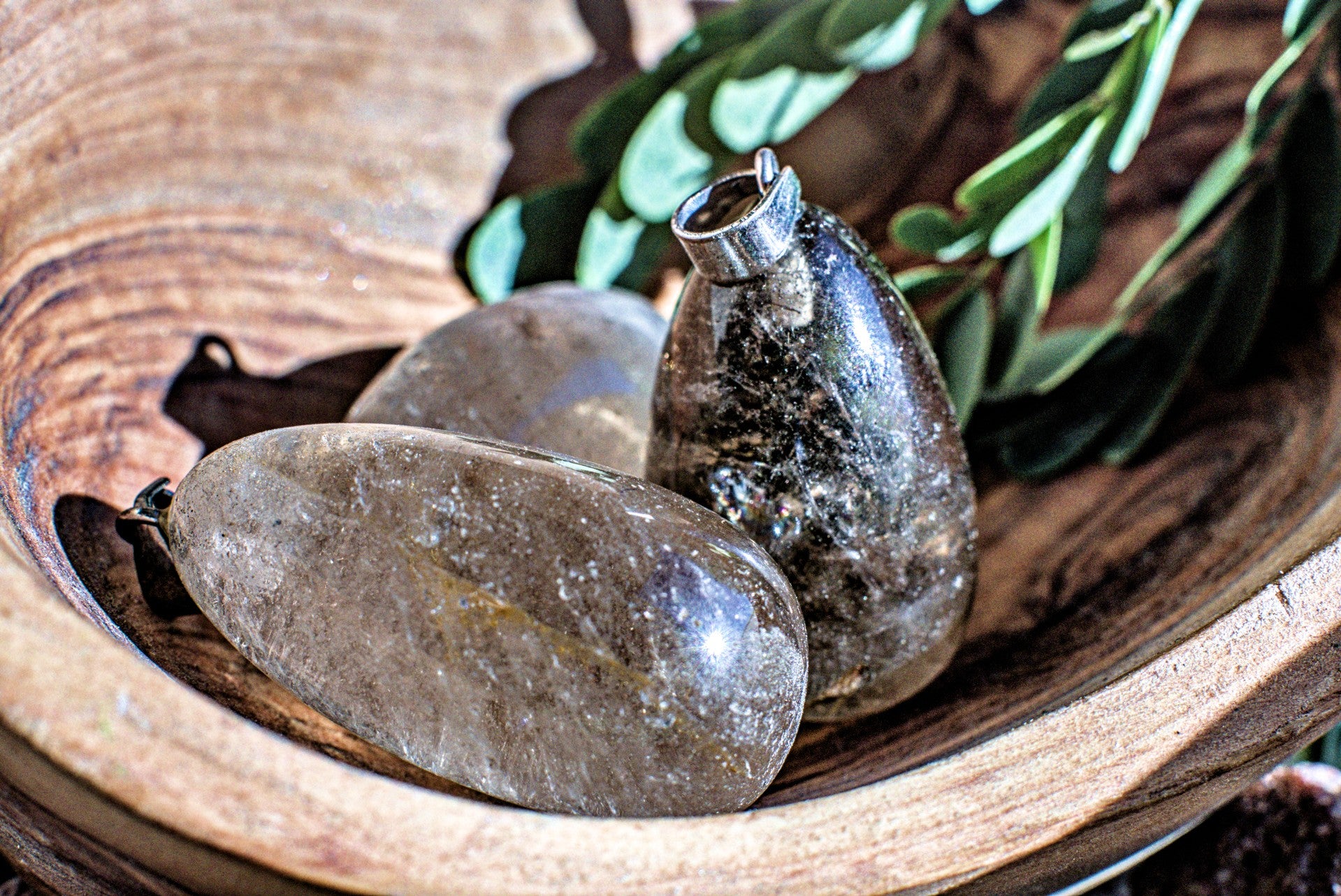 Smokey Quartz - Polished Gemstone Pendant
