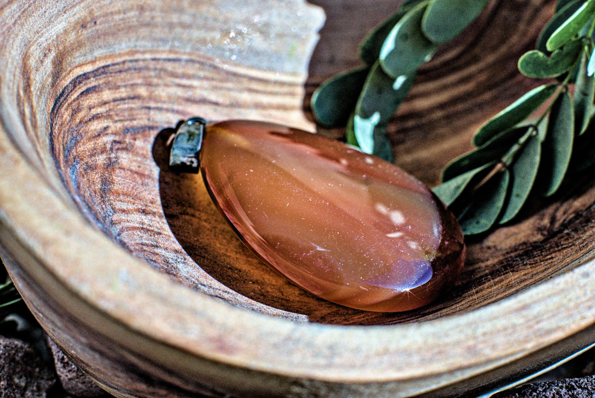 Carnelian -Polished Gemstone Pendant